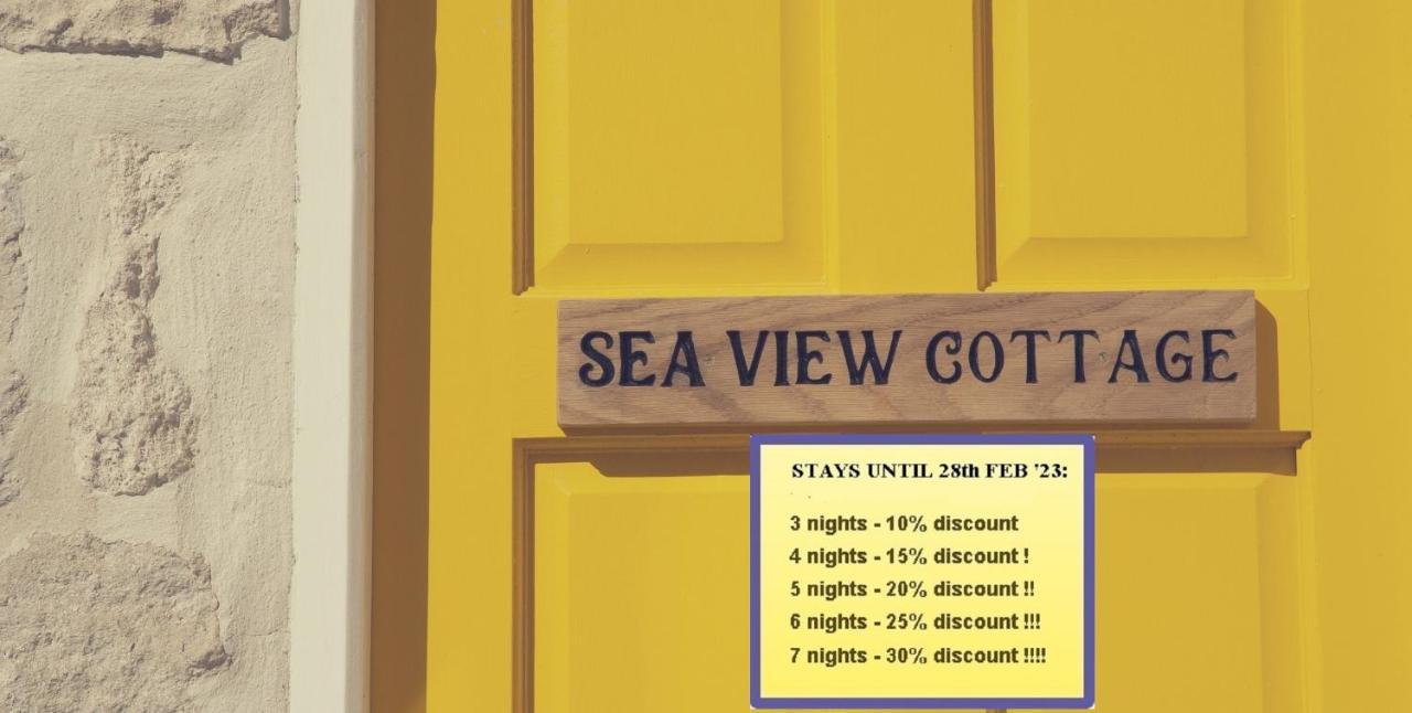 Sea View Cottage ポートランド エクステリア 写真