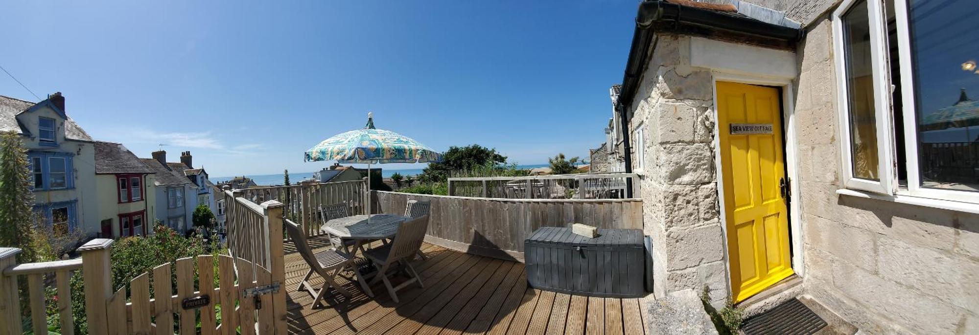 Sea View Cottage ポートランド エクステリア 写真